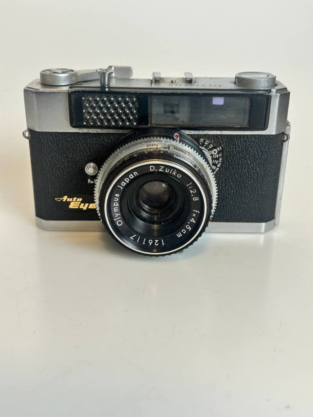 1. Item Details Title: UNTESTED AS IS Olympus Auto Eye 35mm Rangefinder Camera w